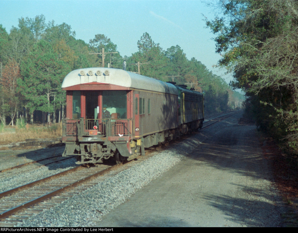 NS Research Car 31 with a seated observer